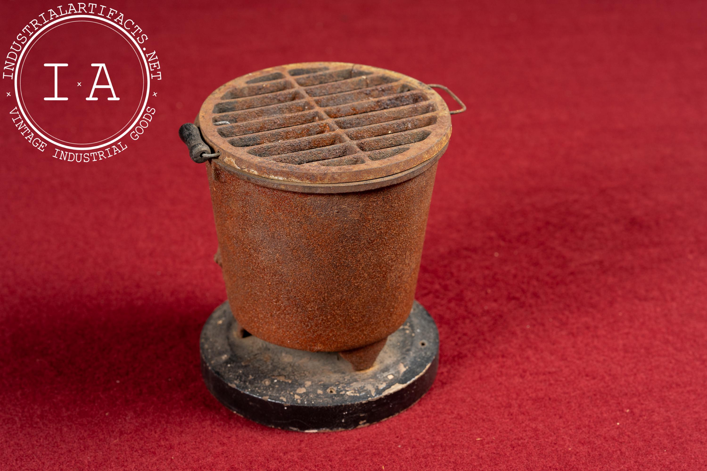 Vintage Cast Iron Tabletop Hibachi Grill by Hachi - Etsy