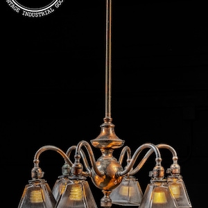 Early 20th Century Japanned Craftsman Lamp