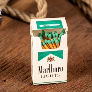 Vintage Marlboro Lights Matchstick Box image 2