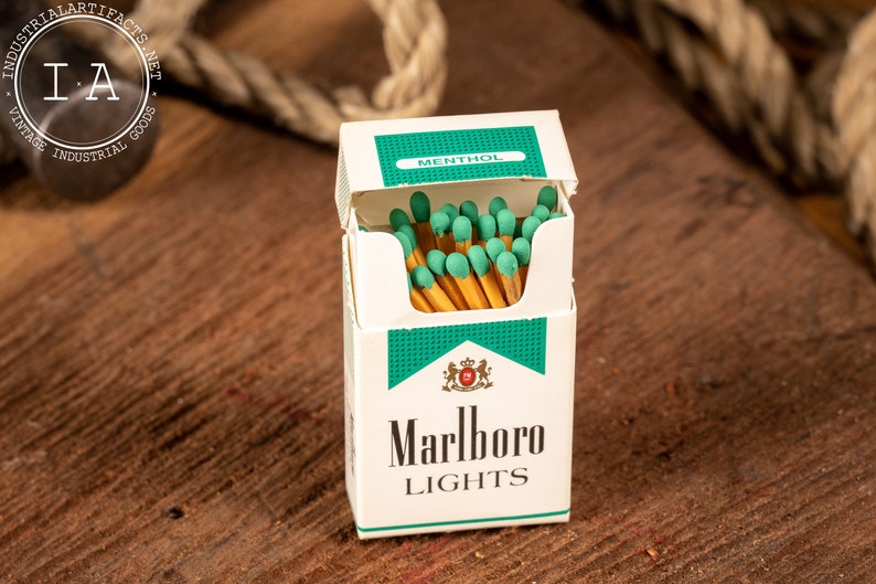 Vintage Marlboro Lights Matchstick Box image 2