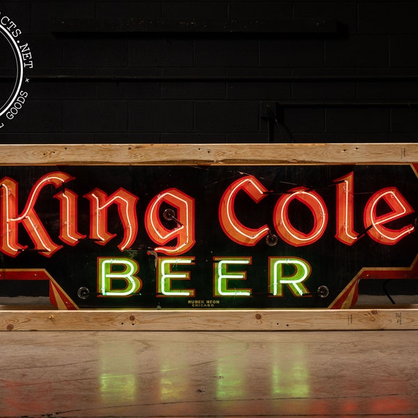 Antique Neon Beer Signs Etsy