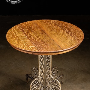 Antique Victorian Cast Iron Bistro Table