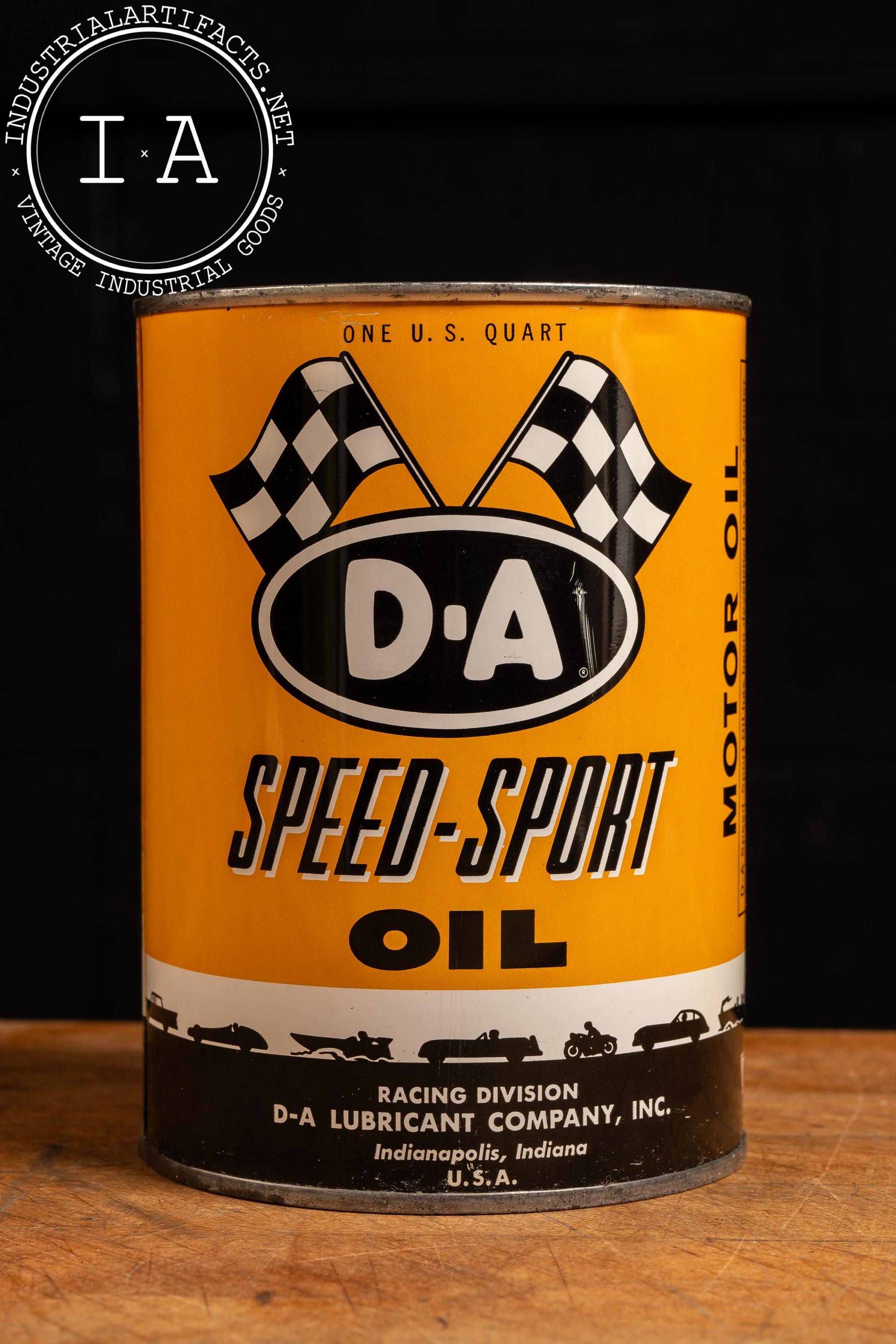 Vintage D-A Speed Sport Oil Can - Etsy