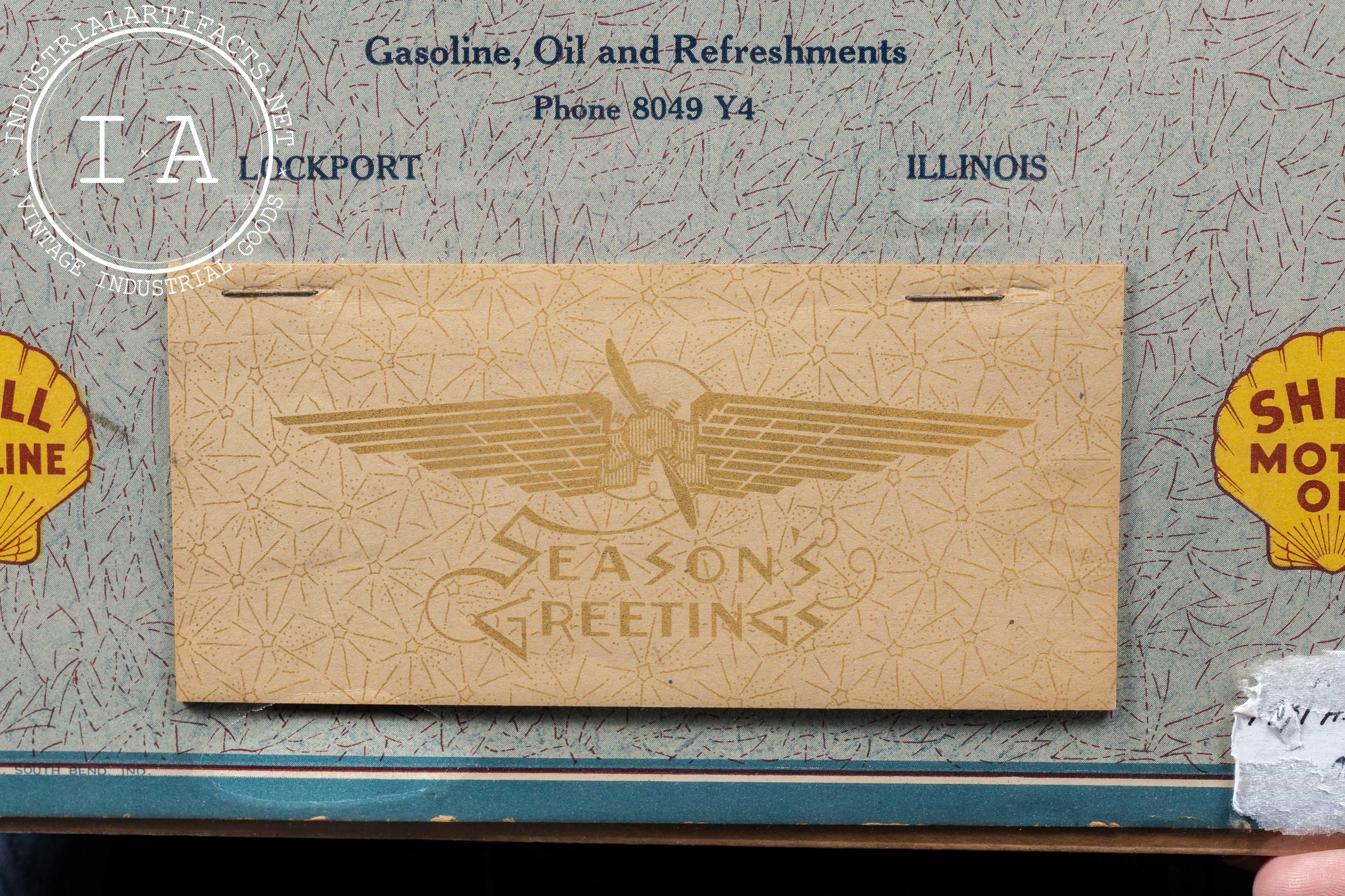 Original Shell Gasoline Advertising Calendar - Etsy