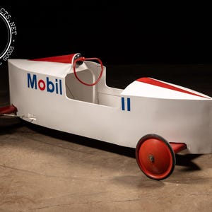 Mobil Official Soap Box Derby Car with Related Ephemera
