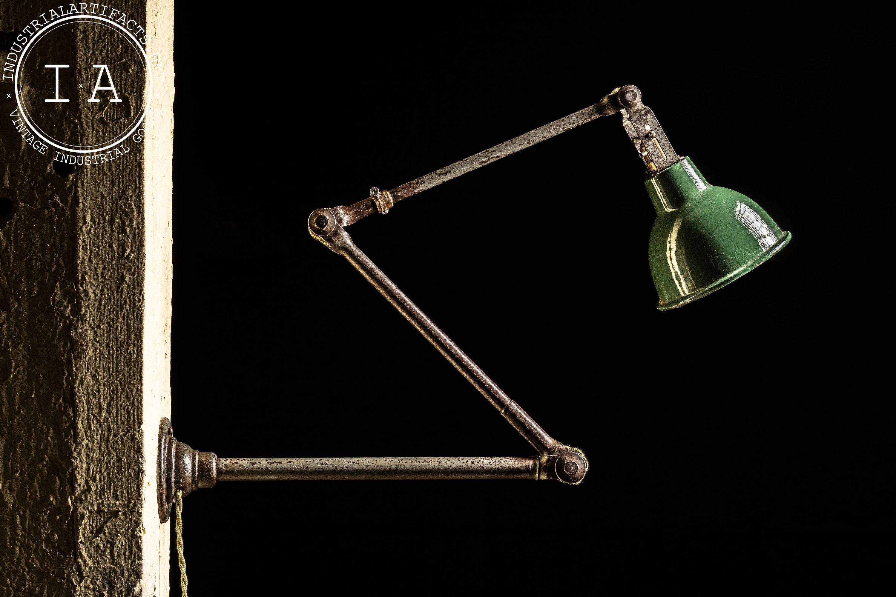 INDUST lamp ランプ ヴィンテージ Vintage Industrial Dugdill Articulating Task Lamp - Etsy