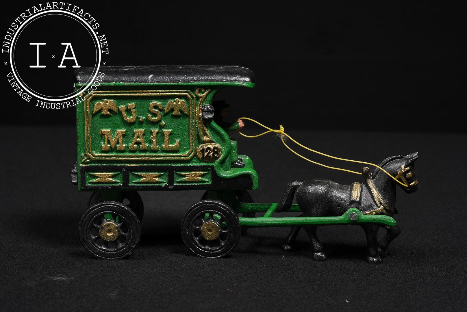 Cast Iron Mail Wagon - Etsy