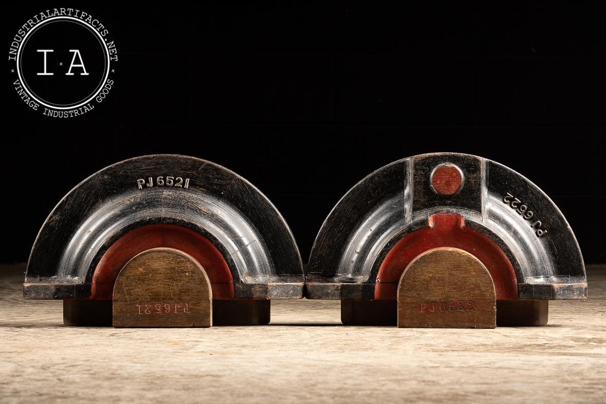 Vintage Foundry Mold Bookends