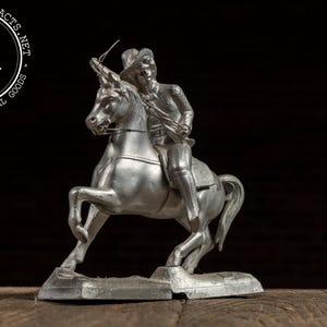 Early 20th Century Pot Metal Buffalo Bill Souvenir Statuette