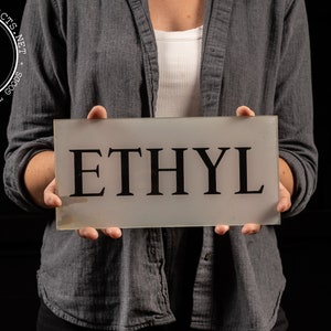 Vintage Gas Pump Ethyl Sign