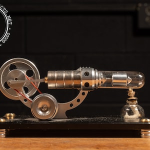 Aluminum Hot Air Stirling Steam Engine
