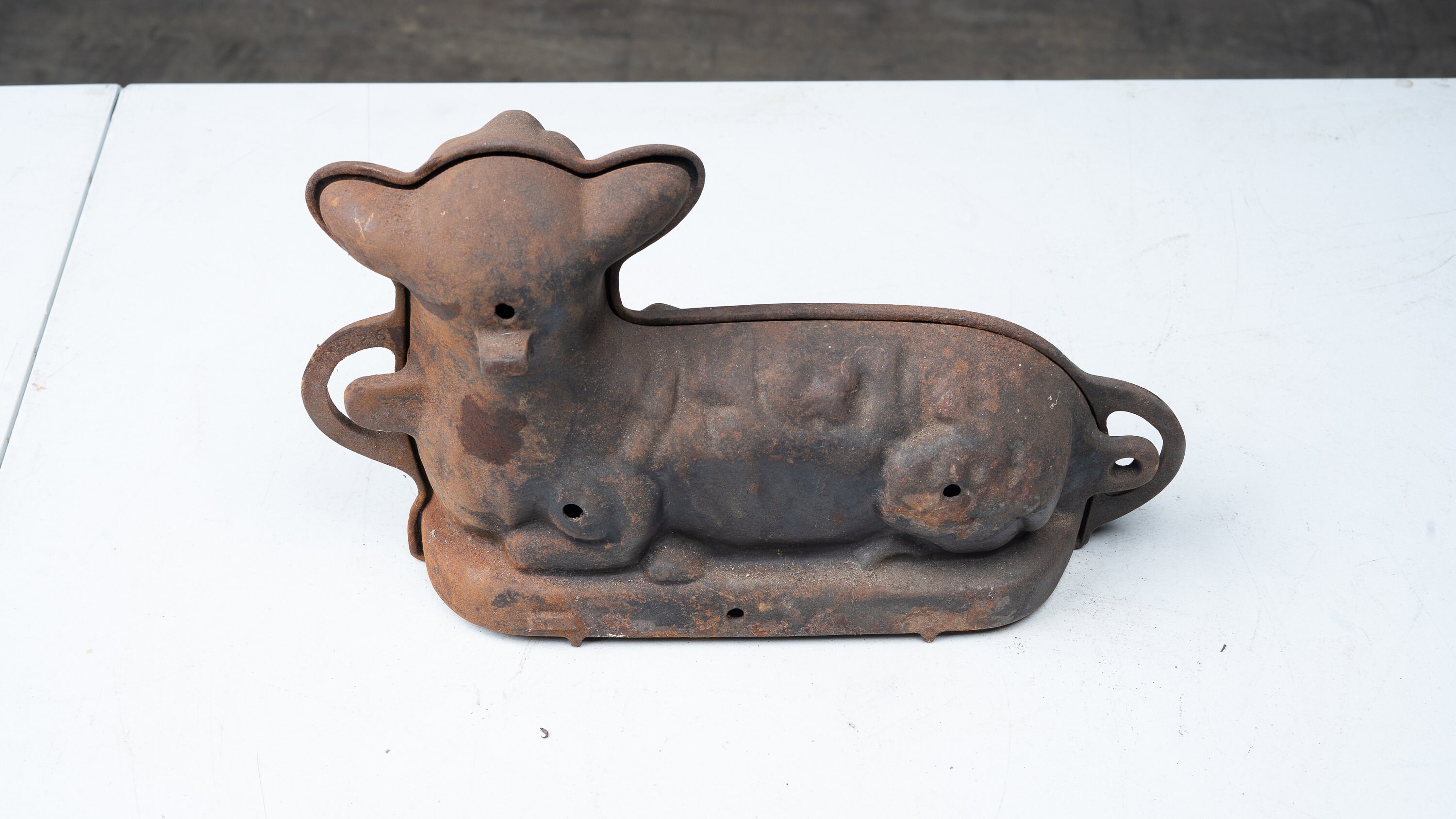 Antique Cast Iron Lamb Cake Mold by Griswold With Original Etsy