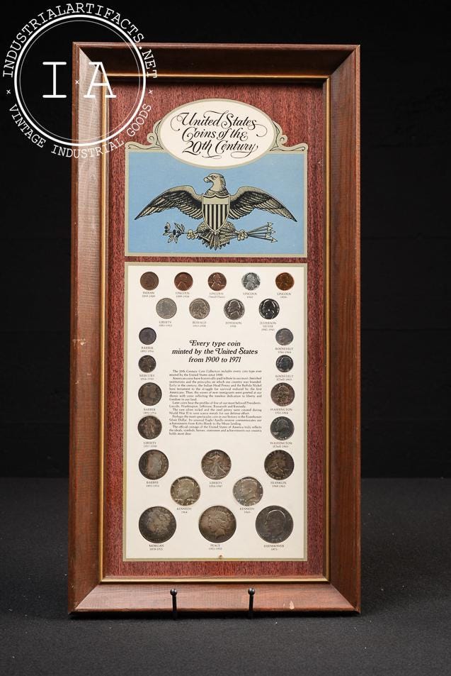 Framed United States Coins of the 20th Century Collection - Etsy Framed United States Coins of the 20th Century Collection - Etsy
