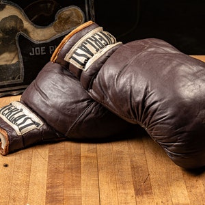 Lests Poignets/Chevilles Everlast Vintage - 2.5 Lbs - Cuir - Fabriqué USA