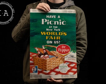 Vintage Dr. Pepper Poster