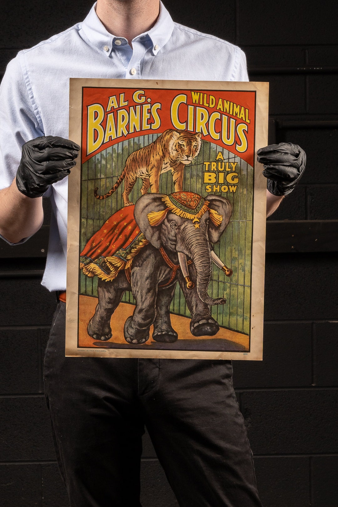 ビッグサイズ！BARBARIAN CIRCUS バーバリアンサーカス ポスター