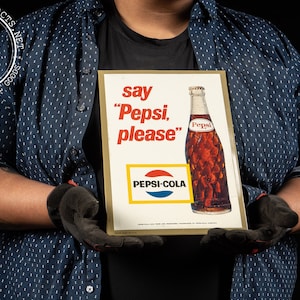 Vintage Pepsi TOC Advertisement
