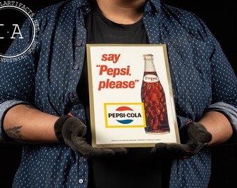 Vintage Pepsi TOC Advertisement