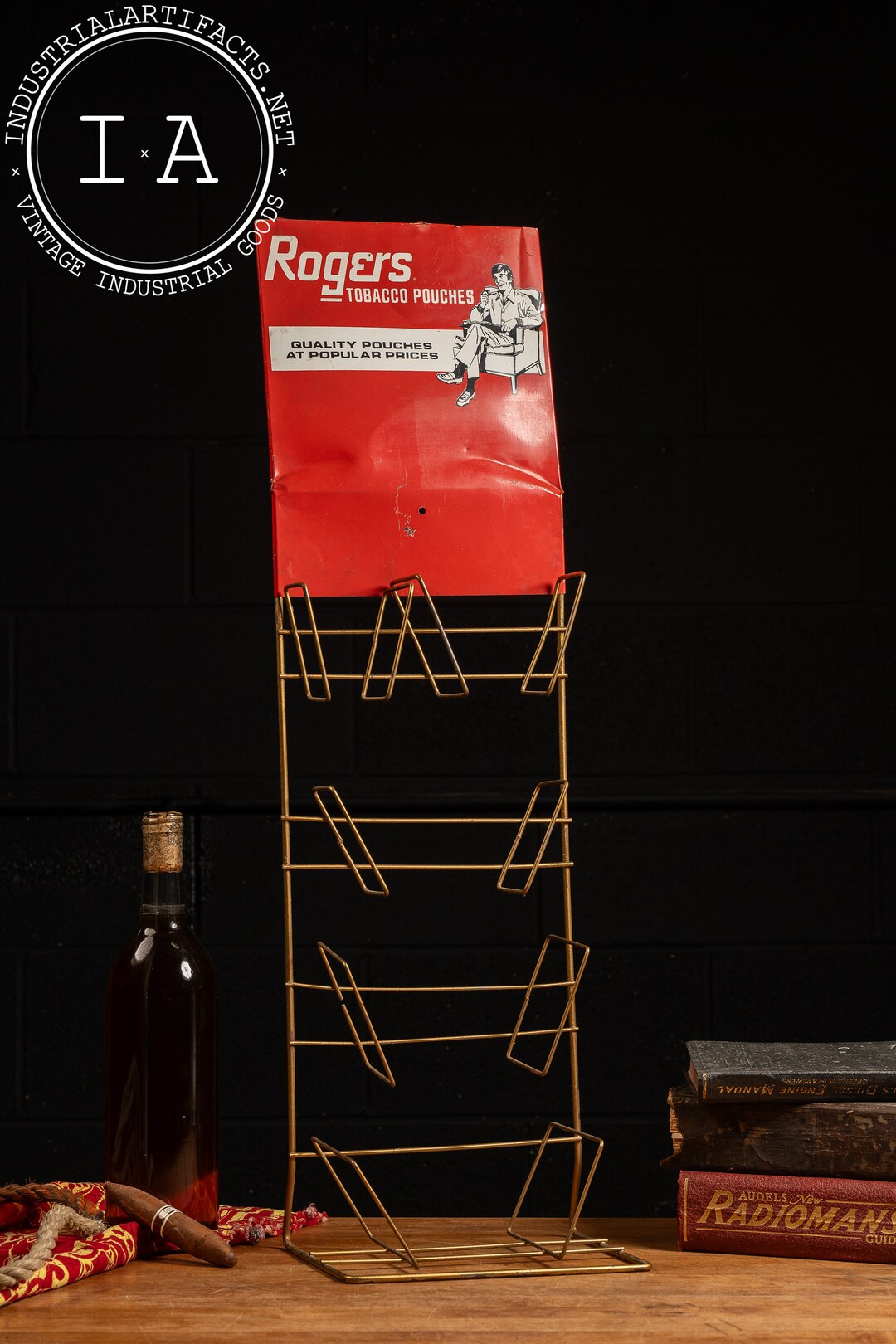 Vintage Rogers Tobacco Mercantile Rack - Etsy