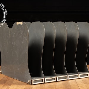 Vintage Industrial Document and File Organizer