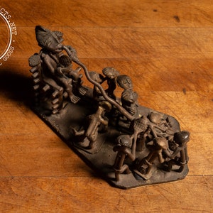 Vintage Brass Ashanti Sculpture
