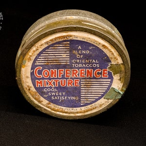 Vintage Scottish Conference Mixture Tobacco Tin