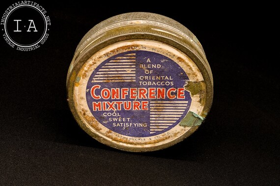 Vintage Scottish Conference Mixture Tobacco Tin