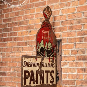 Vintage Sherwin Williams Sign - Etsy