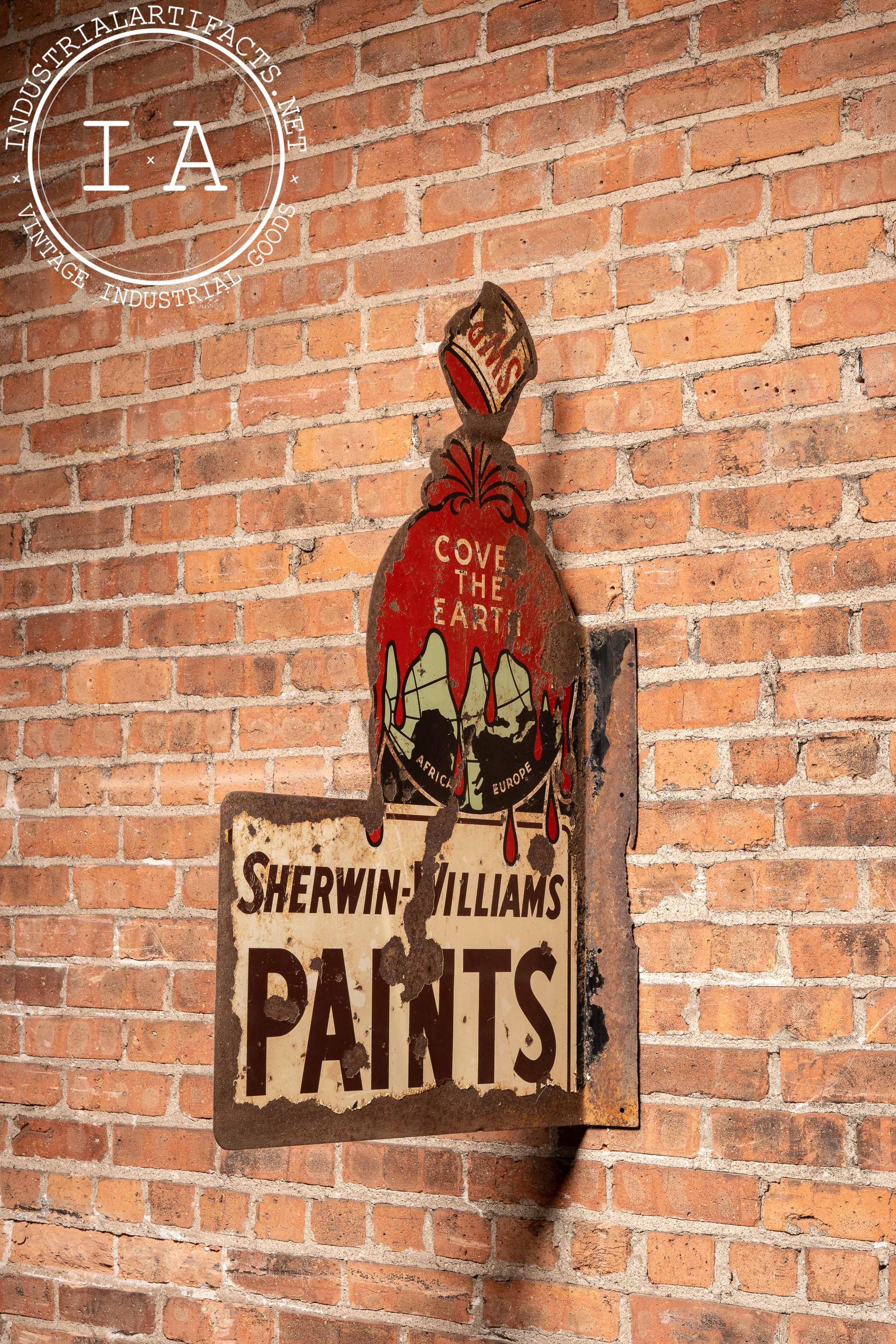 Sherwin Williams Vintage Sign - Etsy