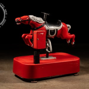 Vintage Coin-op Carousel Horse Kiddie Ride - Etsy