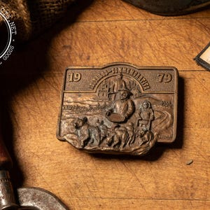1979 Iditarod Commemorative Belt Buckle