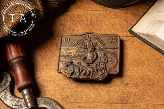 1979 Iditarod Commemorative Belt Buckle