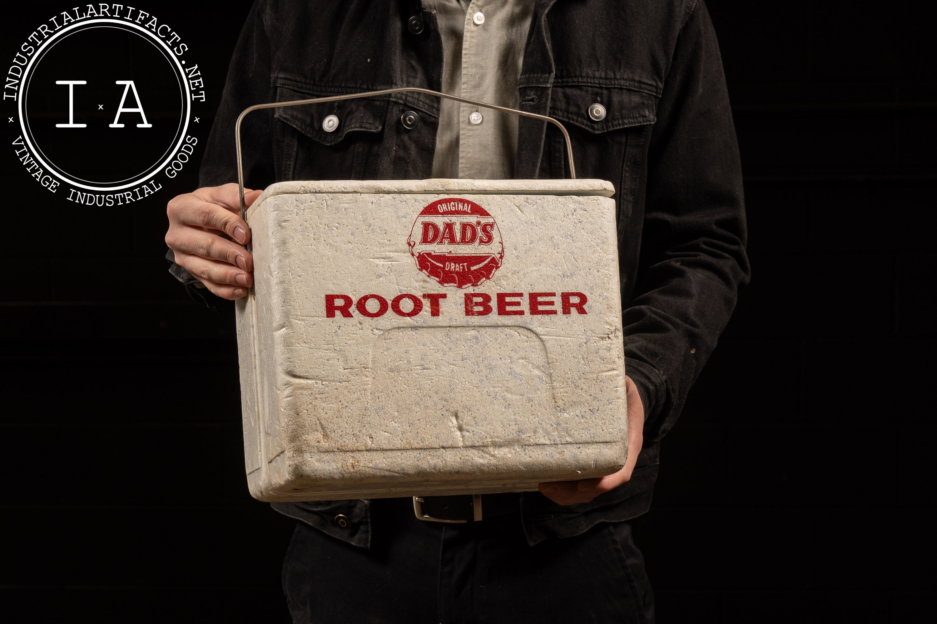 Vintage Dad's Root Beer Styrofoam Cooler - Etsy
