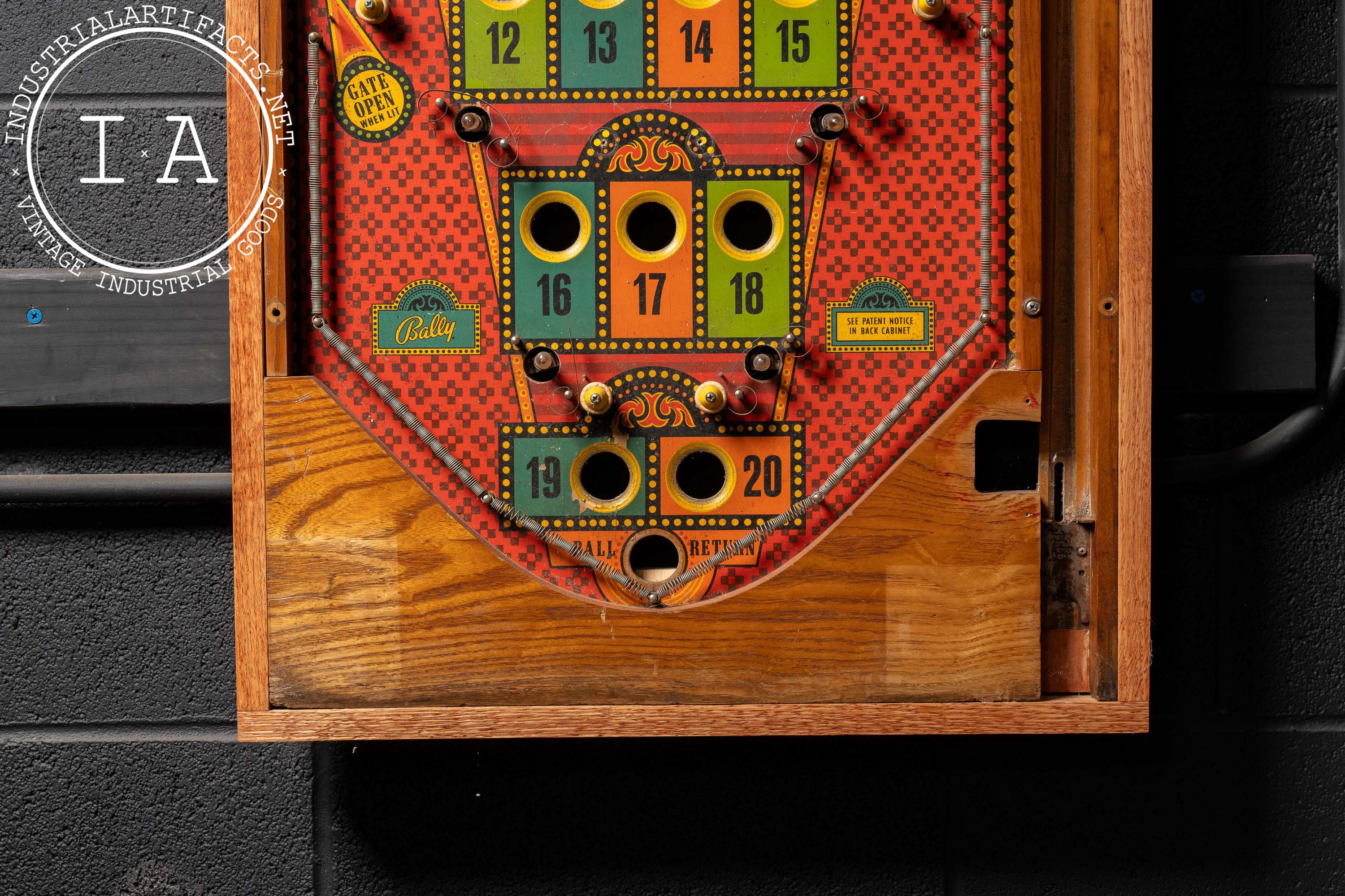 Bally MYSTICGATE ビンゴゲーム ピンボール ヘッドのみ 部品取り 中古