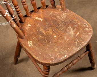 アンティークチェア　無垢　椅子　stick back chair-oak アンティークチェア 無垢 椅子 stick back chair-oak Antique