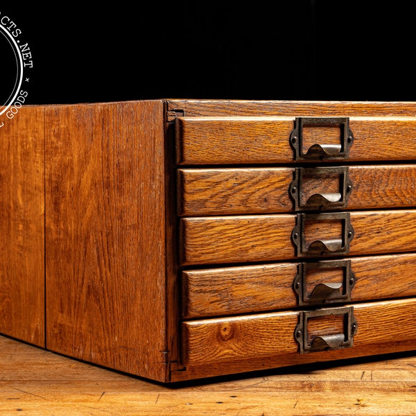 Vintage Document Sorting Cabinet