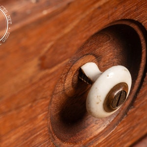 Vintage Singer Spool Cabinet afbeelding 9