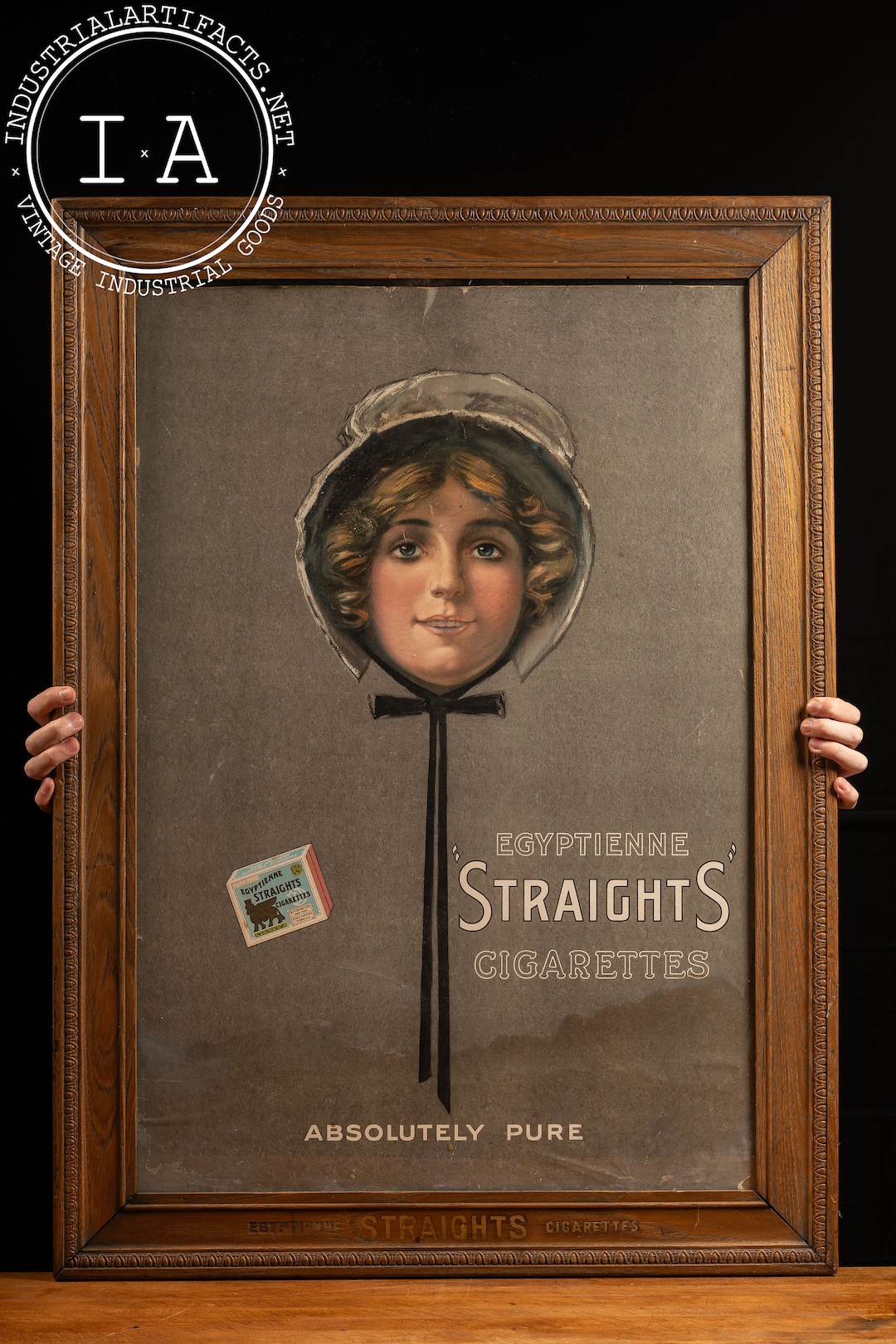 Antique Egyptienne Straights Advertisement