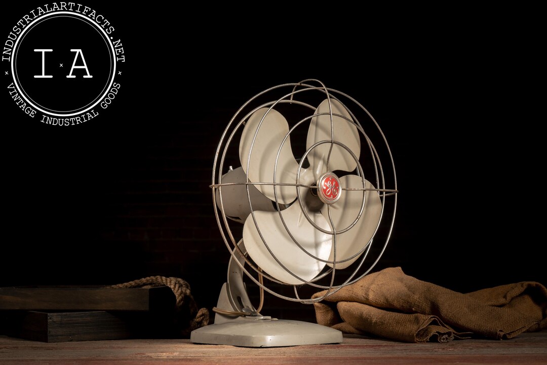 Vintage General Electric Desk Fan - Etsy