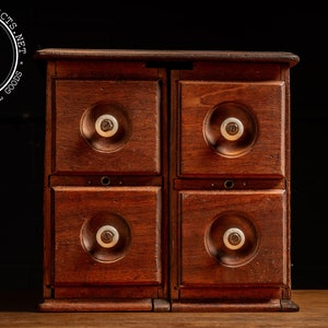 Vintage Singer Spool Cabinet afbeelding 3