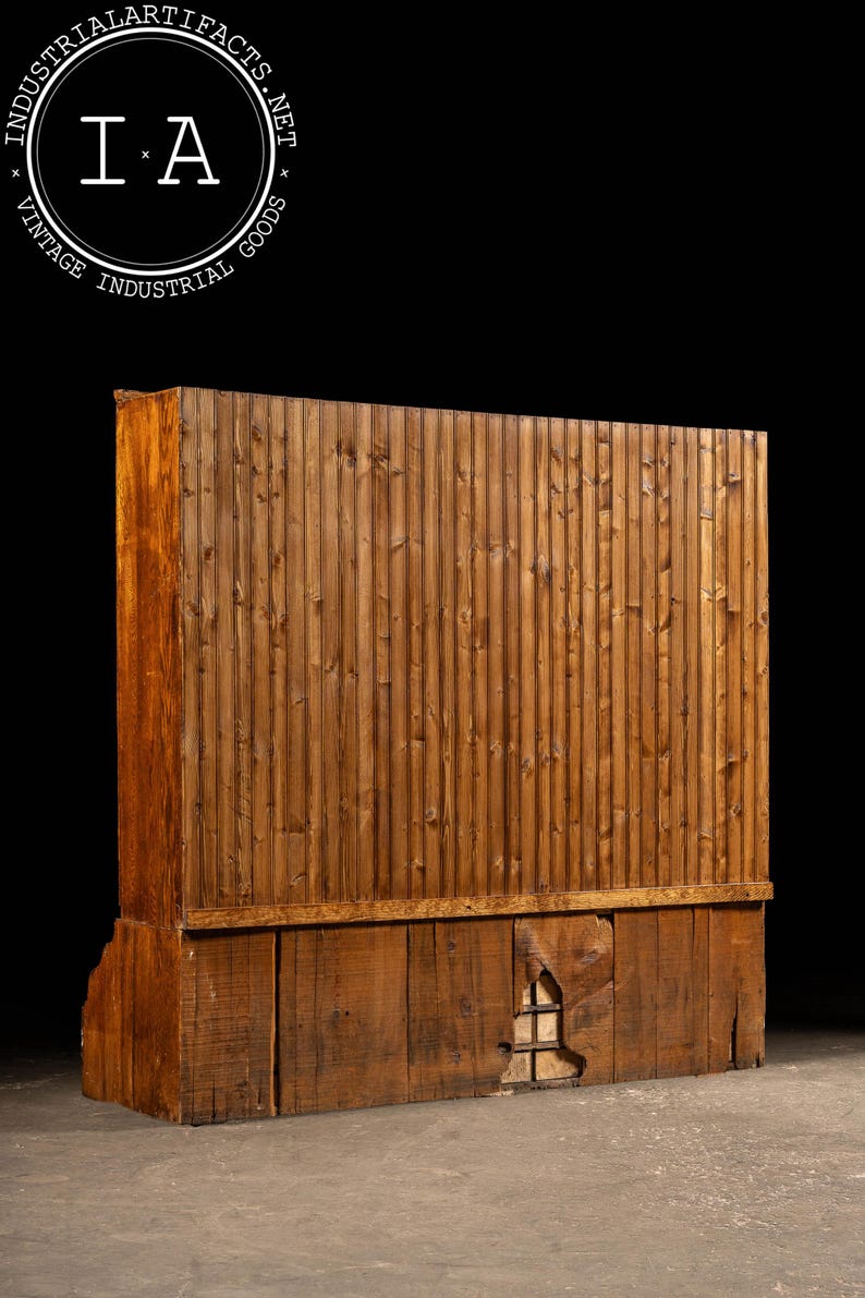 Massive Antique 370-Drawer Industrial Hardware Cabinet image 6