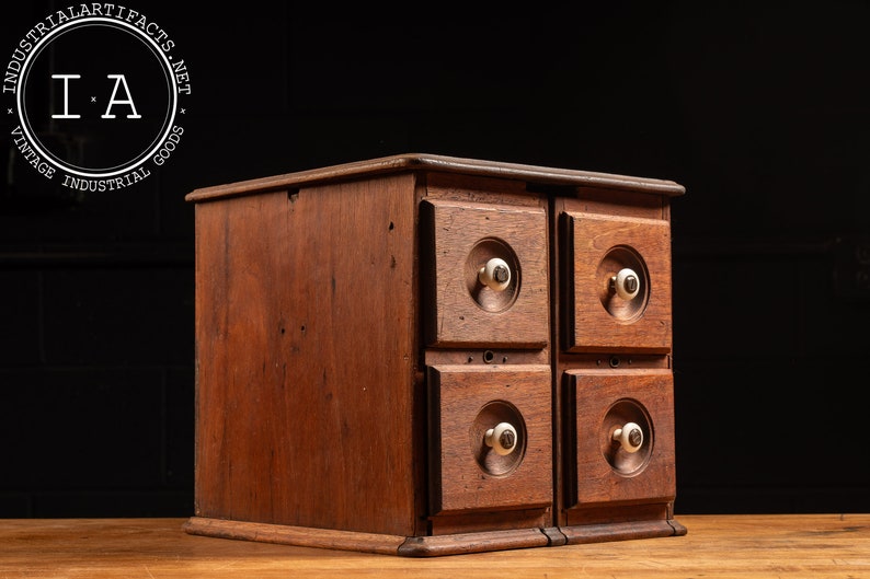 Vintage Singer Spool Cabinet afbeelding 2