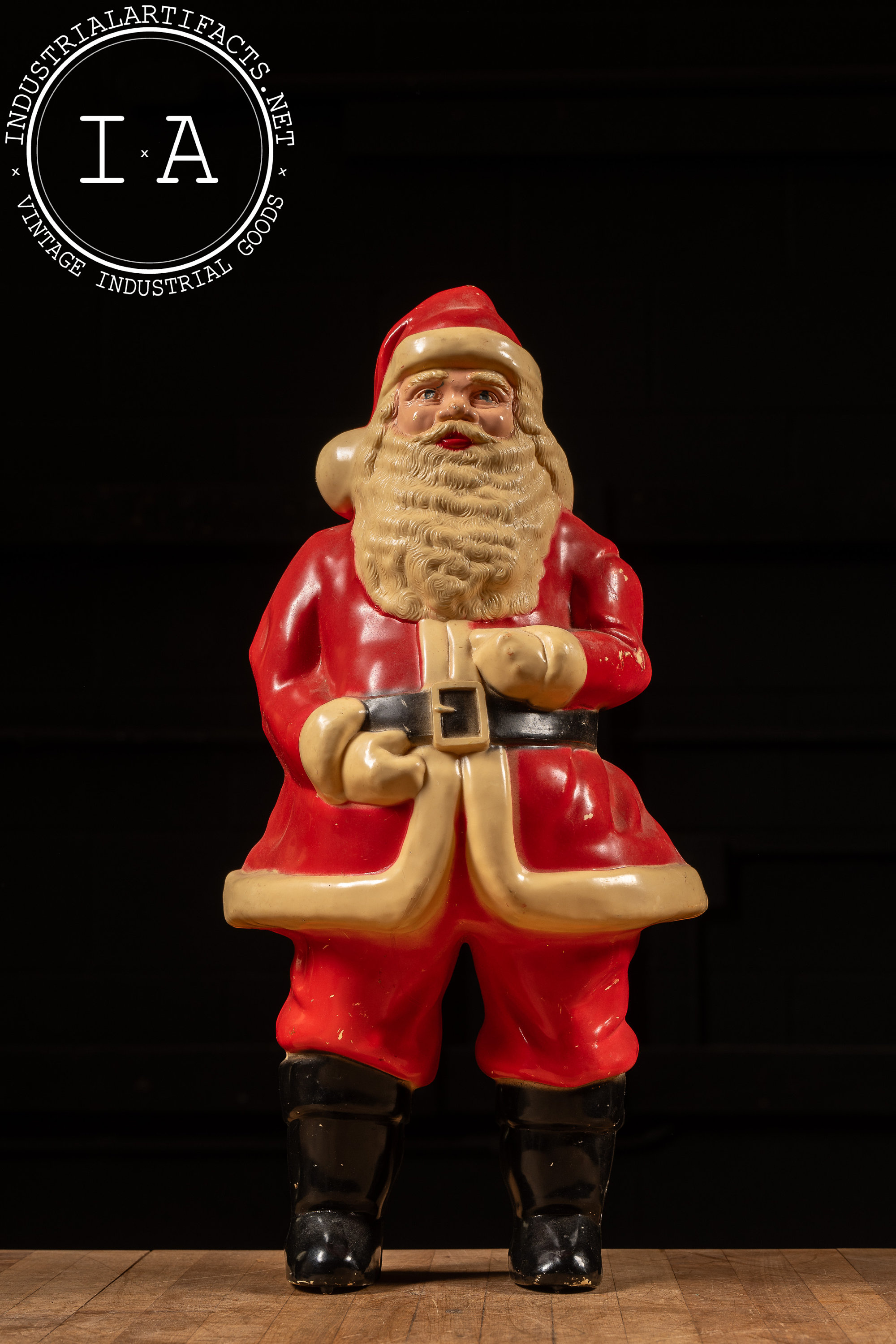 Vintage Santa Claus Blow Mold - Etsy