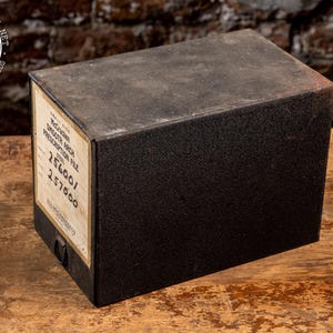 Vintage McCracken Steel Smooth Arch Metal Prescription Box