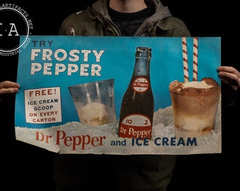 Vintage Dr. Pepper Poster