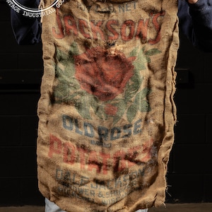 Vintage Jackson&#39;s Potato Sack