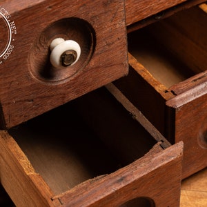 Vintage Singer Spool Cabinet afbeelding 8