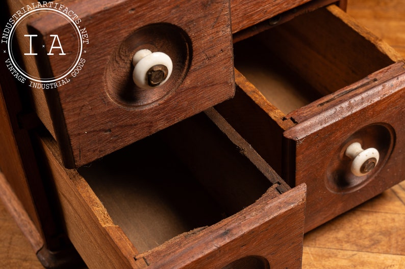 Vintage Singer Spool Cabinet afbeelding 8