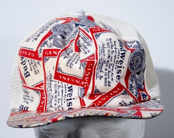 70s Budweiser Hat - Etsy