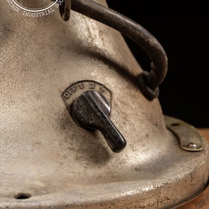 Ventilador de escritorio de acero Hunter C-16 vintage imagen 7